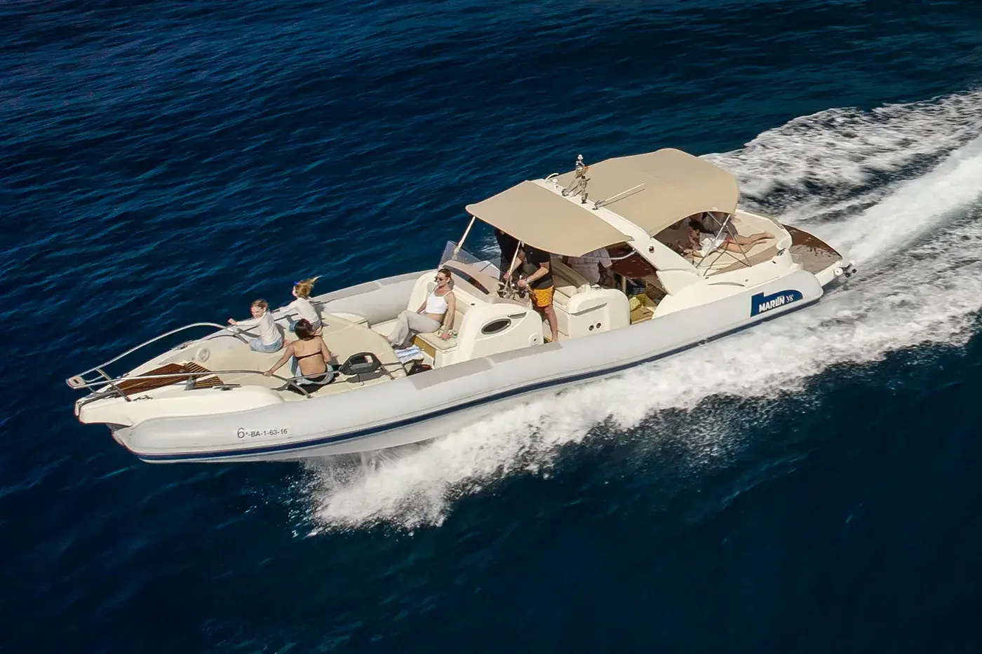 Marlin 36 Rib yacht